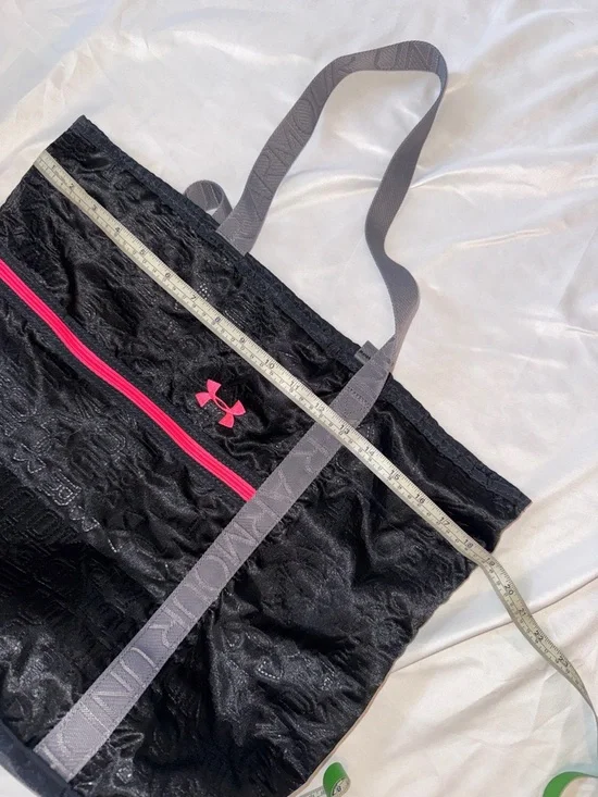 Under Armour Black Tote with Pink Accents - Picture 7 of 10